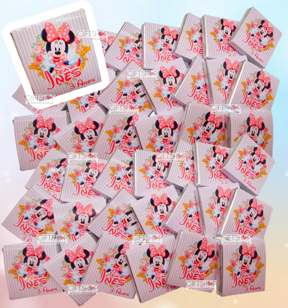 Chocolatinhos "Minnie" - Image 1