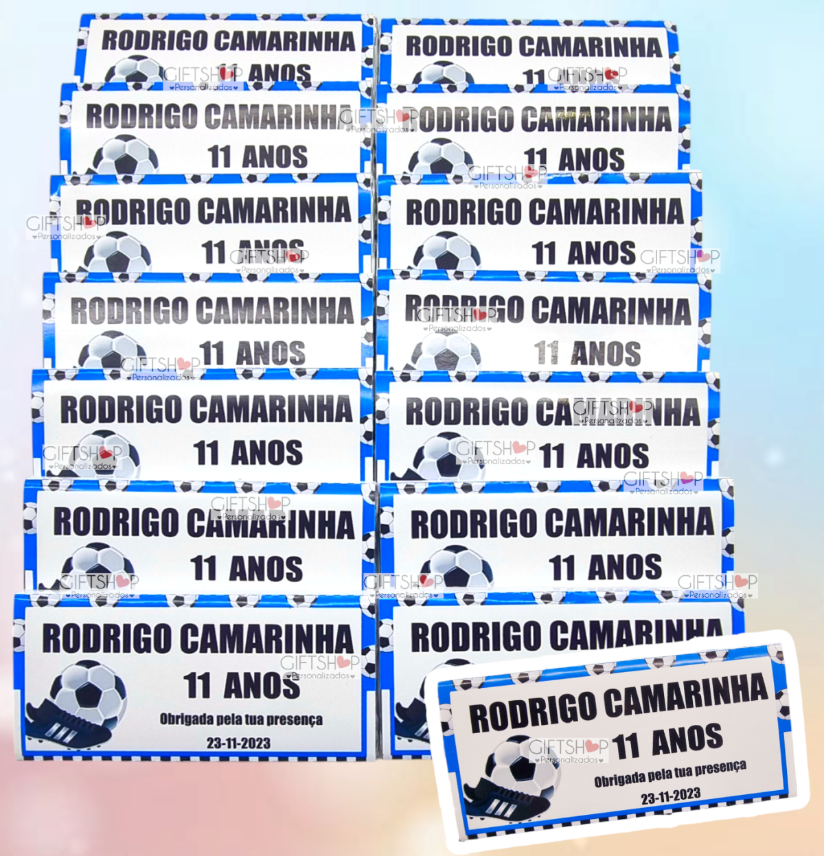 Tablete Chocolate "Futebol" - Image 1