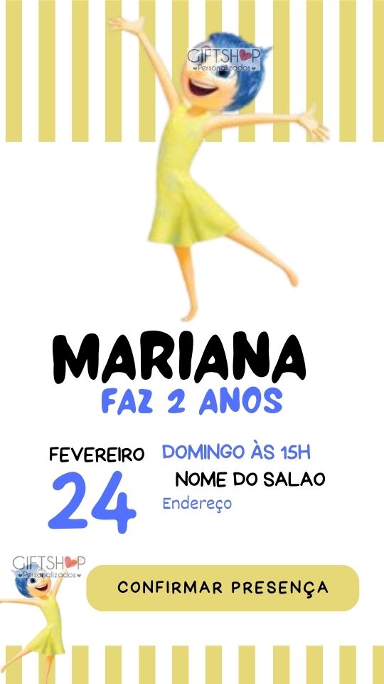 Convite "Divertidamente" - Image 1