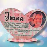 Moldura Coração C/Base