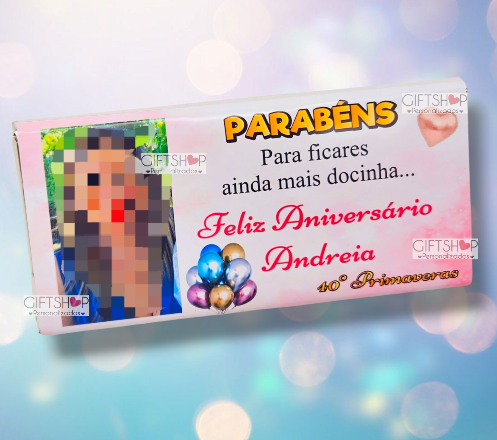 Tablete Chocolate "Parabéns" - Image 1