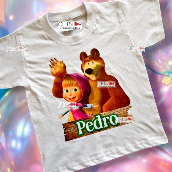 T-shirt "Masha E O Urso"