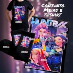 T-shirt + Meias "K-Pop/Demon Hunters"