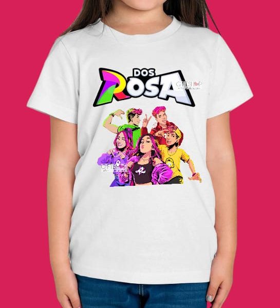 T-shirt "Dos Rosa"