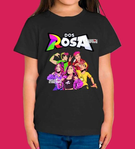 T-shirt "Dos Rosa"